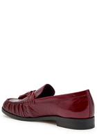Alohas Marietta Patent Leather Loafers Burgundy