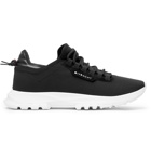 Givenchy - Spectre Leather-Trimmed Neoprene Sneakers - Black