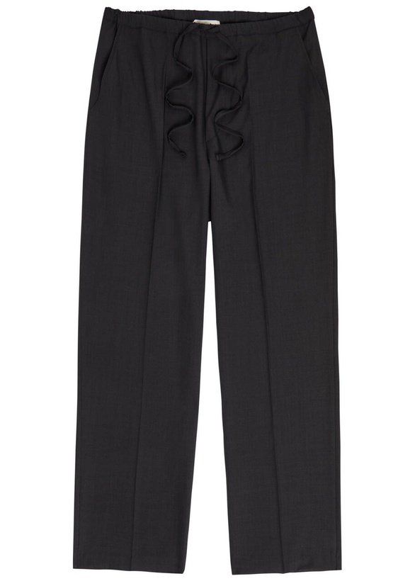 Photo: Second Layer Primo Baggy Woven Trousers Black