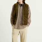 Ranra Men's Treker Canvas Nylon Vest in Nutria