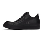 Rick Owens Black Low Sneakers