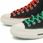 Converse x Daily Paper Chuck 70 in Black/Egret/Multi