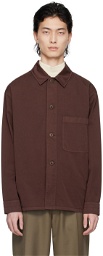 LEMAIRE Brown Pyjama Shirt