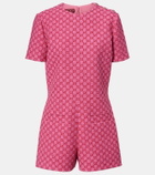 Gucci GG cotton-blend romper