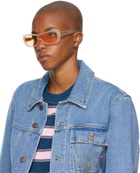 FLATLIST EYEWEAR White Veneda Carter Edition Disco Sunglasses