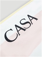 Logo Print Towel in Pink