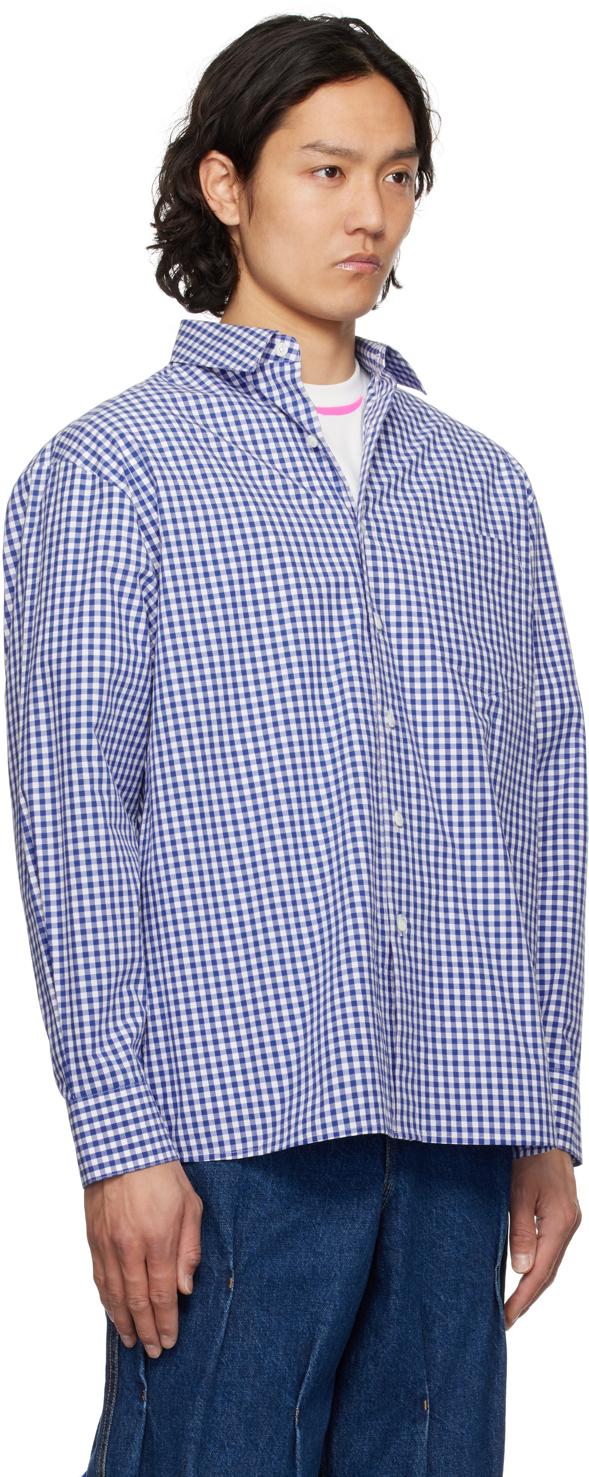 ADER error Blue Sig; TRS Tag 03 Shirt
