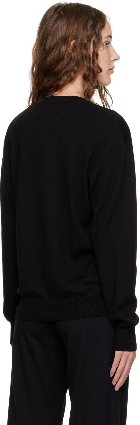 Pull Moschino Noir Taille L – Sweat Homme De Luxe Authentique