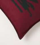Etro Pegaso wool cushion