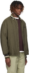 visvim Khaki Hobbs Wool Down Bomber Jacket