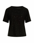 Pieces Womens T-shirt in Black