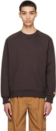 Carhartt Work In Progress Brown Chase Sweatshirt