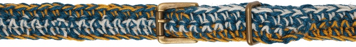 Photo: Nicholas Daley Multicolor Crocheted Belt