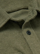 Faherty - Legend™ Striped Recycled Stretch-Knit Shirt - Green