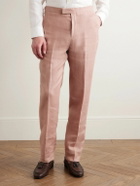 Favourbrook - Slim-Fit Linen Suit Trousers - Pink