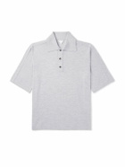Bottega Veneta - Wool Polo Shirt - Gray