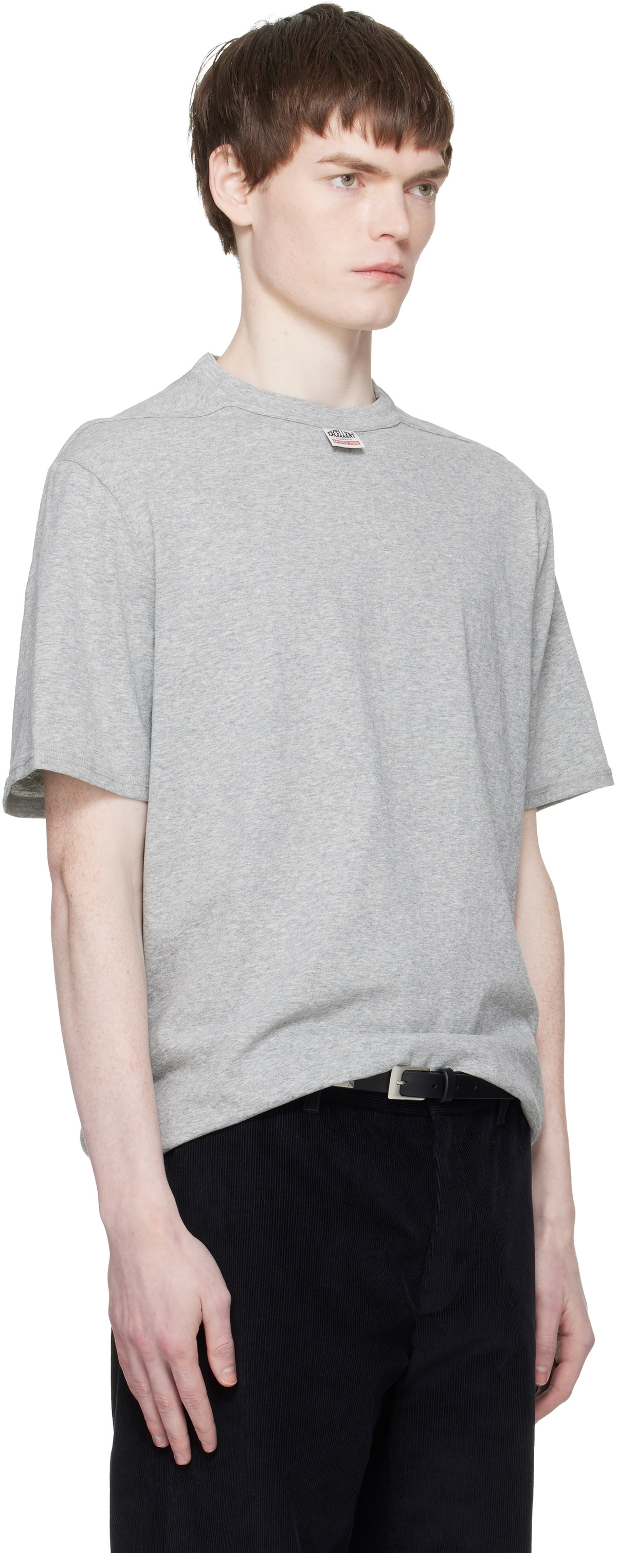 Commission Gray Reversed T-shirt