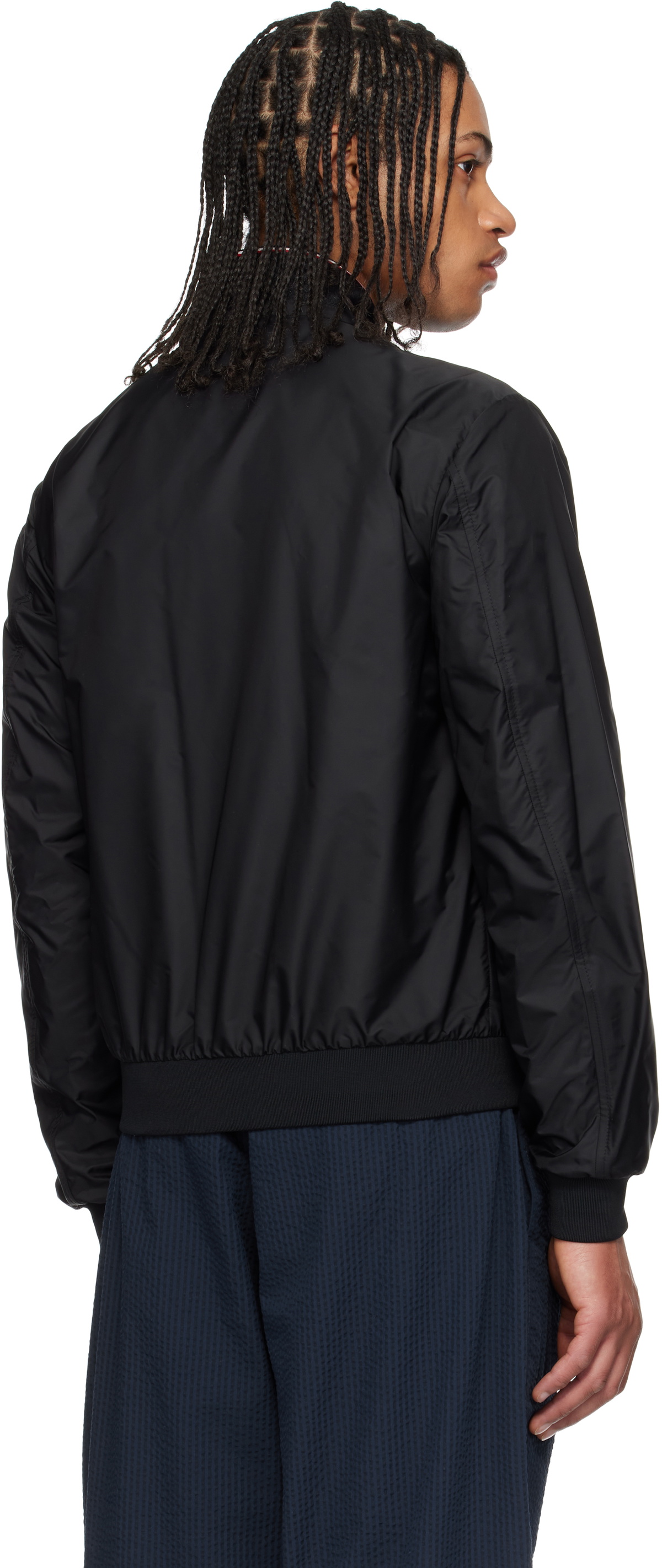 【希少】MONCLER REPPE Nylon Jacket 17s BLK Black Reppe Rain Jacket - Windbreakers & Raincoats for Men