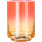 Lateral Objects Pink and Orange Bali Gradient Glass