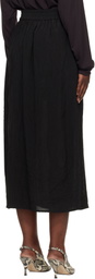 Studio Nicholson Black Oates Midi Skirt