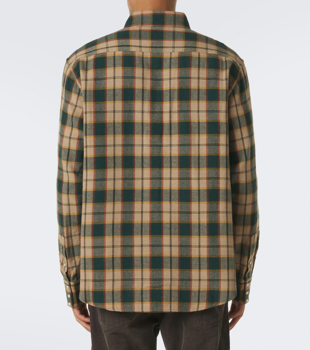 Visvim Meridian plaid wool and linen shirt