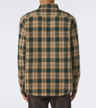 Visvim Meridian plaid wool and linen shirt