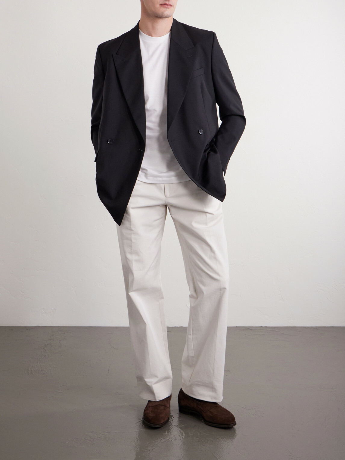 Brioni - Cotton-Jersey T-Shirt - White