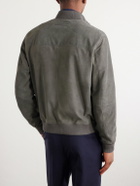 Zegna - Suede Jacket - Gray
