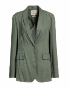 Alessia Santi Womens Blazer Military in Green