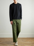 Onia - Waffle-Knit T-Shirt - Black