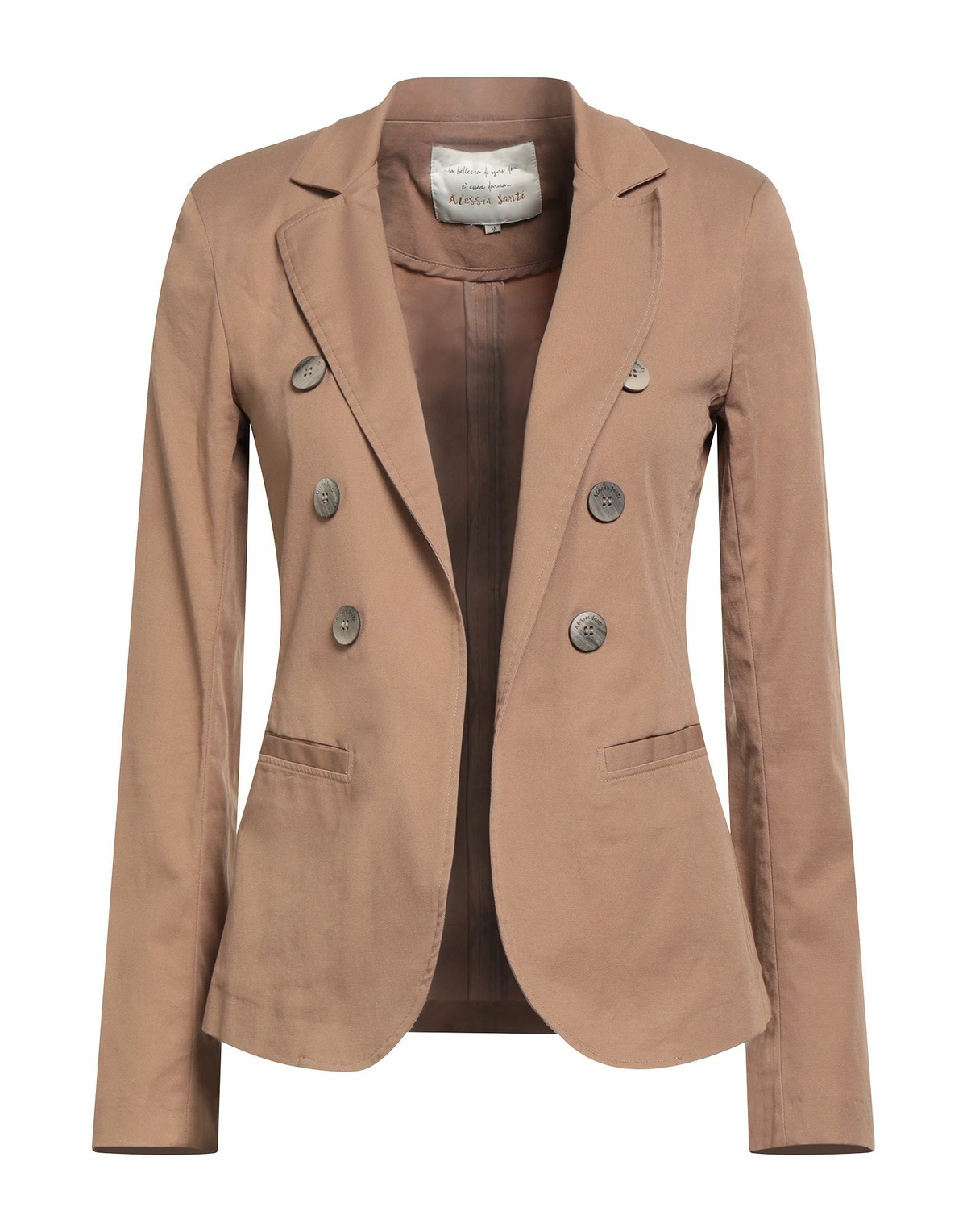 Alessia Santi Womens Blazer Light brown