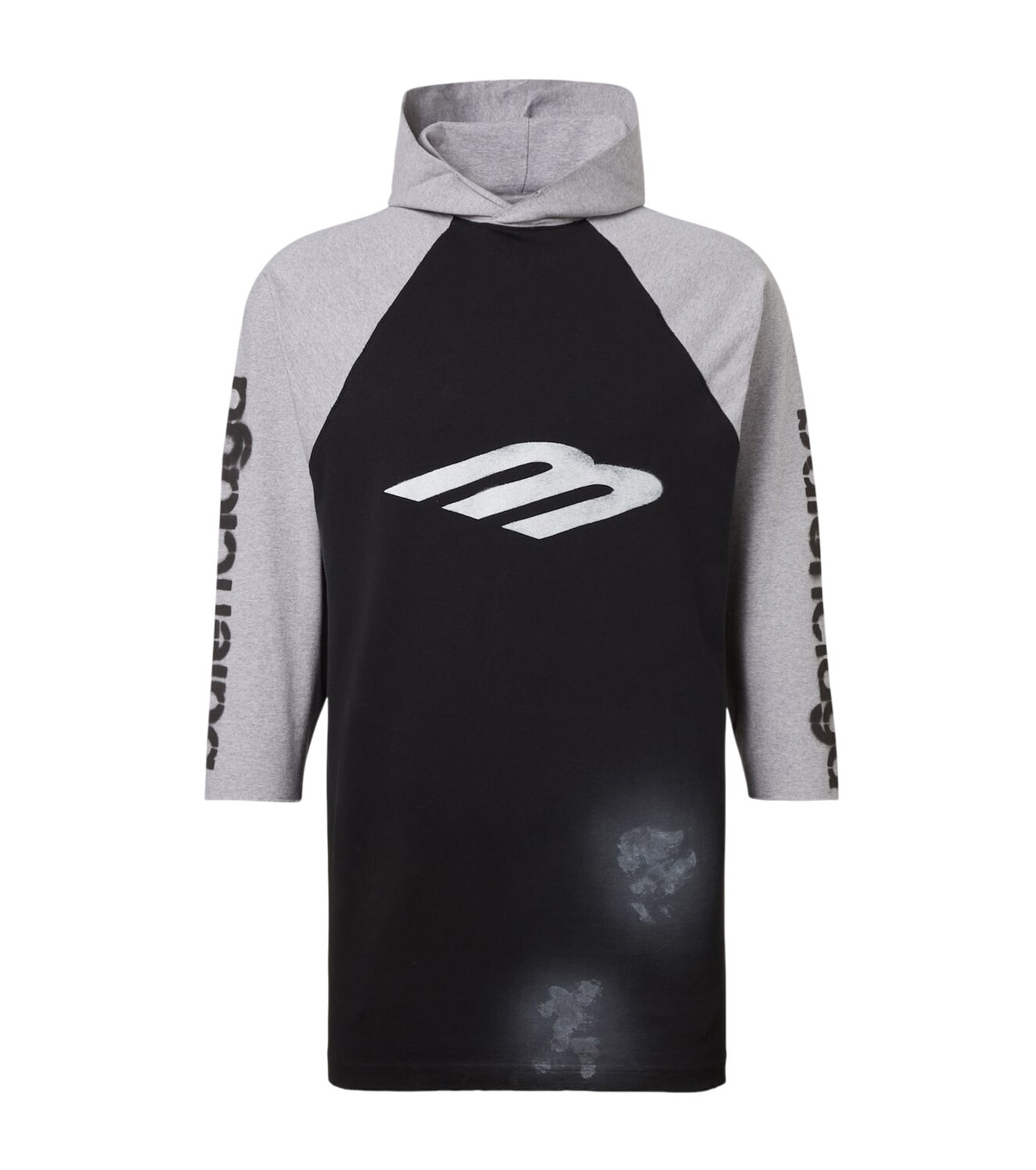 BALENCIAGA 23AW OFF SHORE ロングTシャツ Balenciaga Men's Offshore Vintage Longsleeve T-Shirt in
