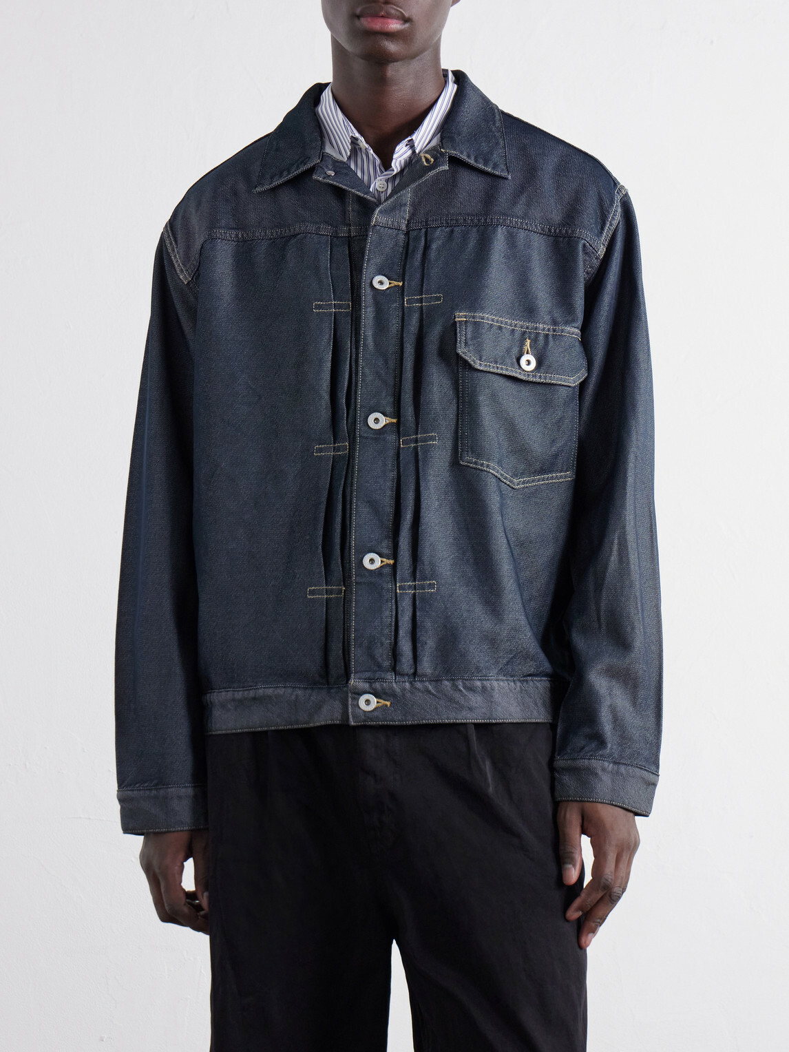 COMME DES GARÇONS HOMME - Denim Jacket - Blue
