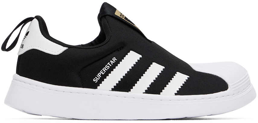 adidas Kids Kids Black Superstar 360 Little Kids Sneakers adidas