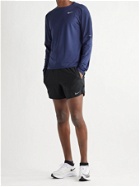 NIKE RUNNING - Stride Ripstop-Panelled Flex Dri-FIT Shorts - Black