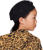 Mini Rodini Baby Black Patch Beret