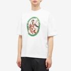 Off-White Men's Fresco Oval Skate T-Shirt in White/Black