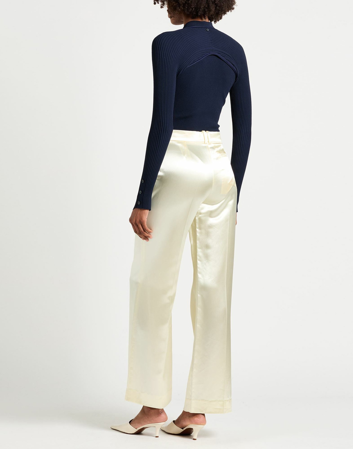 Jacquemus Womens Bodysuit in Navy