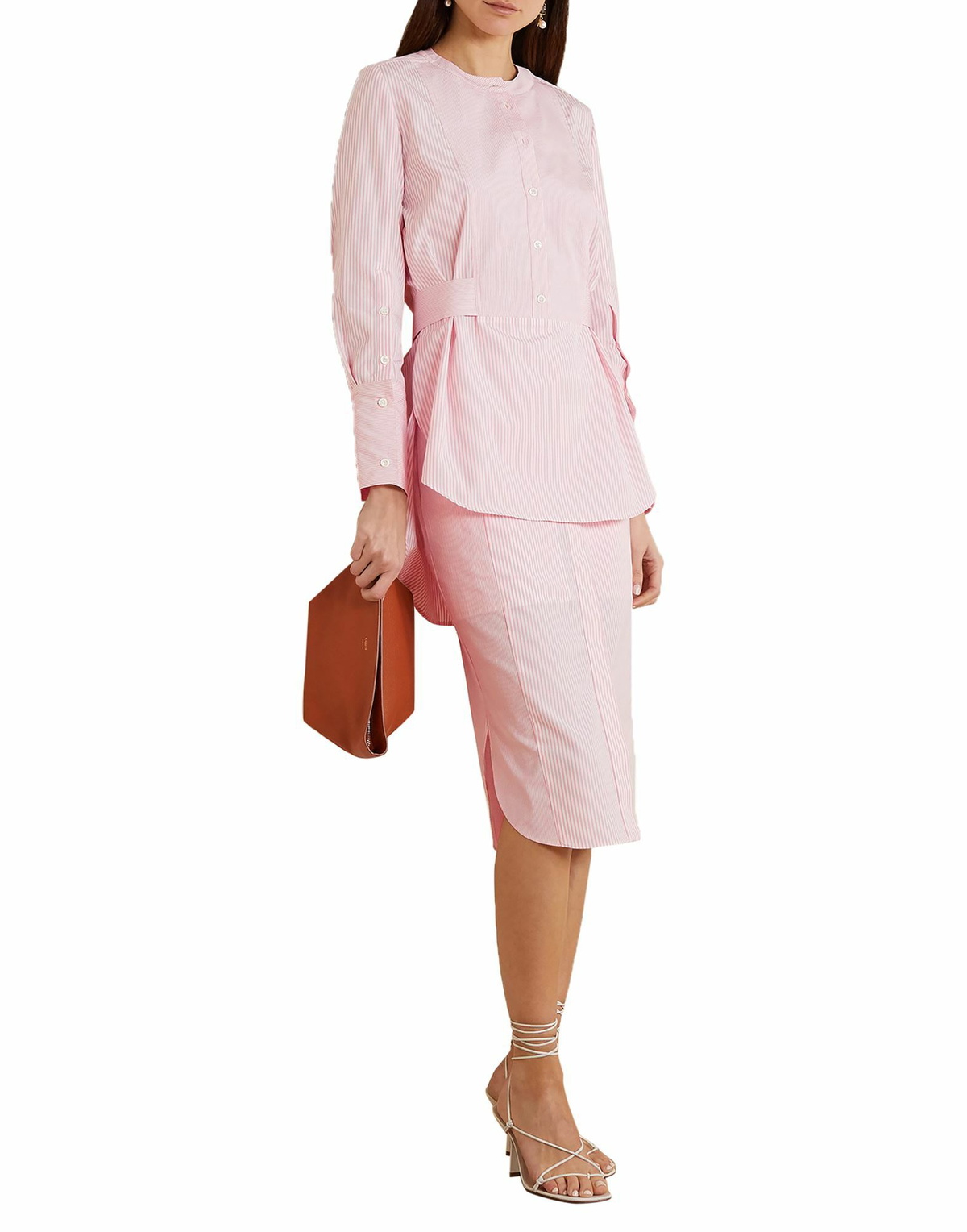Altuzarra Womens Midi skirt in Pink