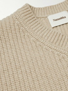 Nanushka - Malthe Ribbed Wool and Cashmere-Blend Sweater Vest - Neutrals