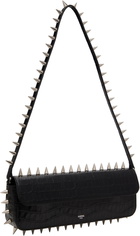 ABRA Black Spike Baguette Bag