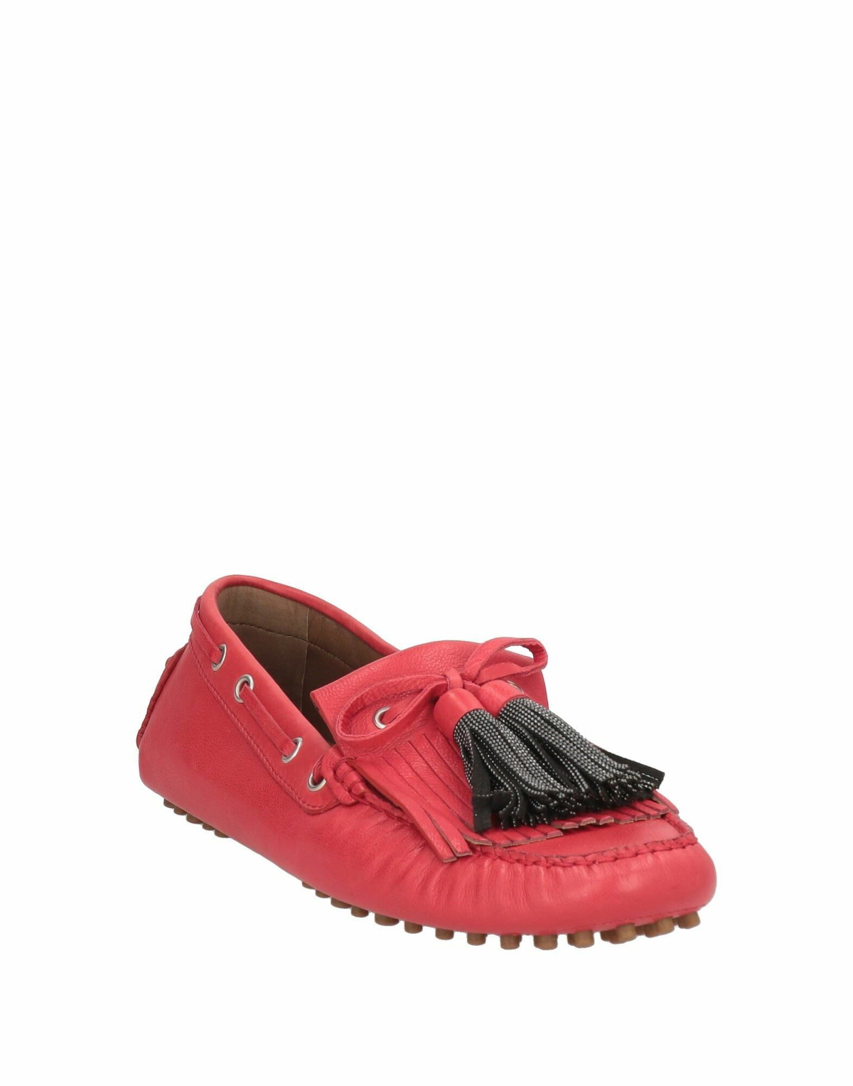 Brunello Cucinelli Womens Loafers in Red