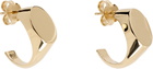 Maison Margiela Logo Reference Signet Earrings