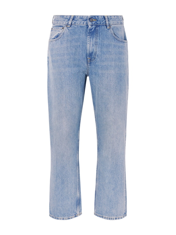 Photo: Corridor - Straight-Leg Organic Jeans - Blue
