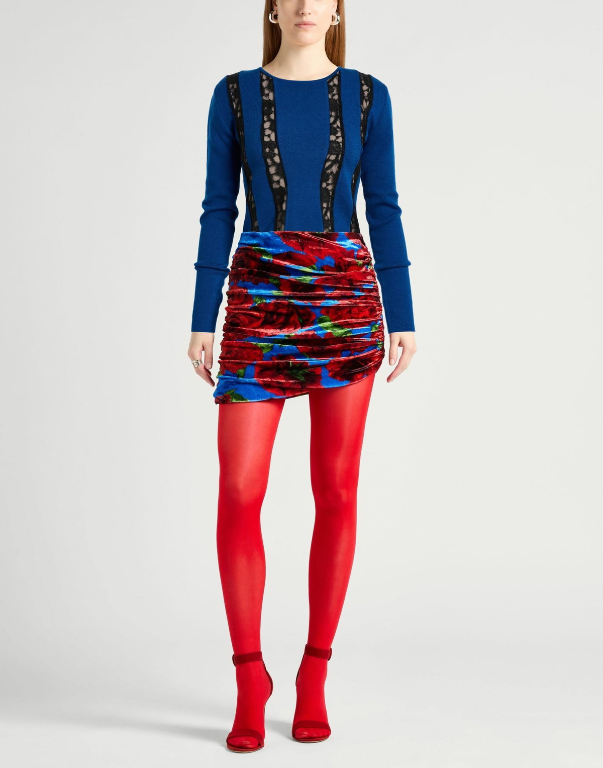 Rochas Womens Sweater in Navy