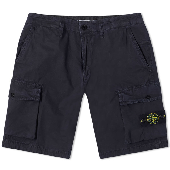 Photo: Stone Island Cotton Canvas Cargo Short