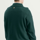 AMI Paris Men's Boxy Polo Shirt in Vert Sapin