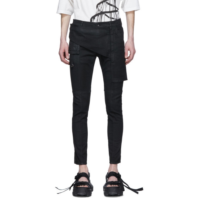 Rick Owens Drkshdw Black Memphis Cut Jeans Rick Owens Drkshdw