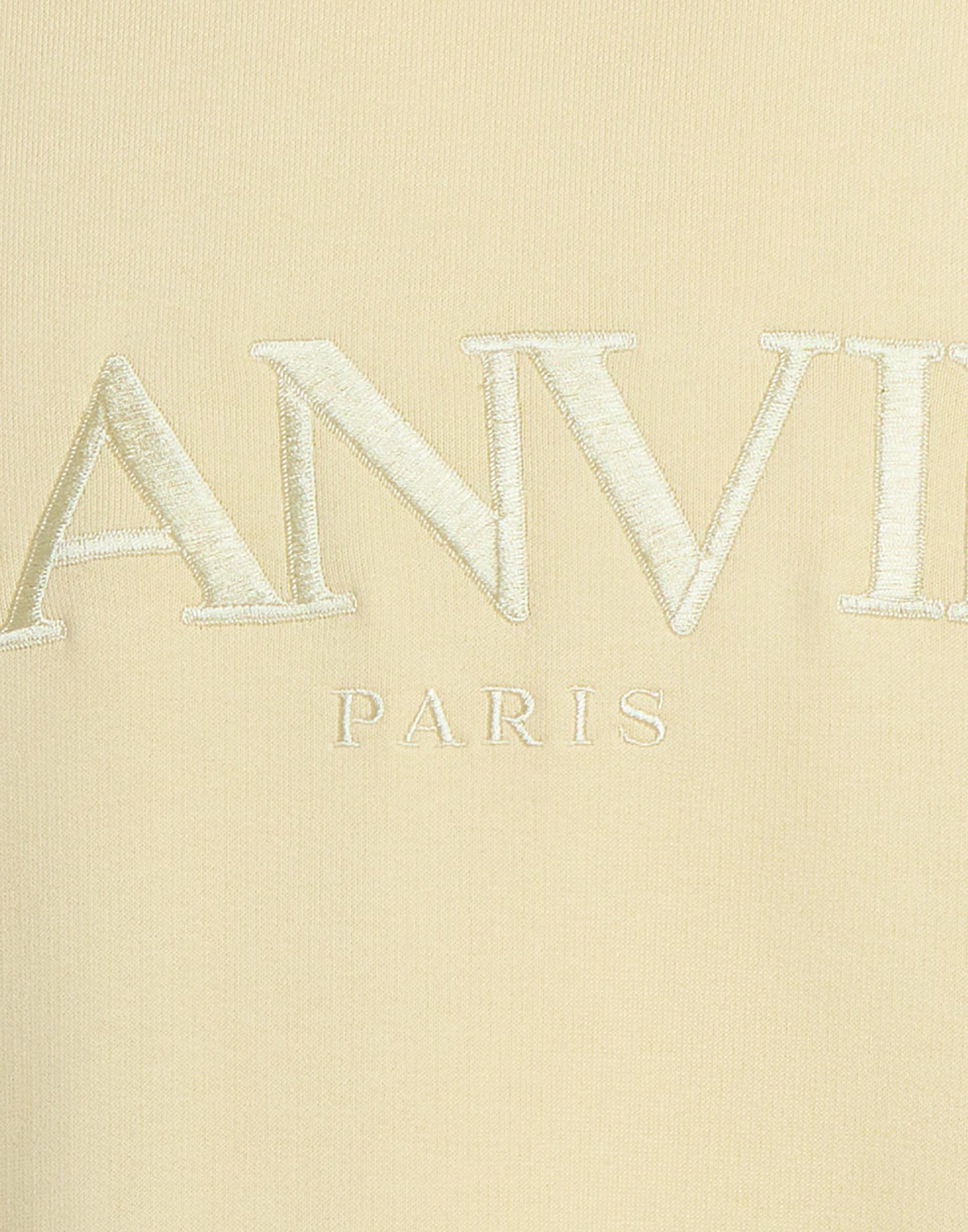 Lanvin Mens Sweatshirt Pastel in Yellow