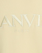 Lanvin Mens Sweatshirt Pastel in Yellow